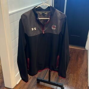 Mens Under Armour All Season Gear USC Gamecocks Jacket Water Resistant size L